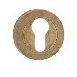 Escutch for cyl tosca antiq brass
