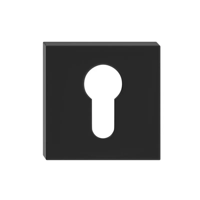 Durvju aizsargplāksnīte, melna