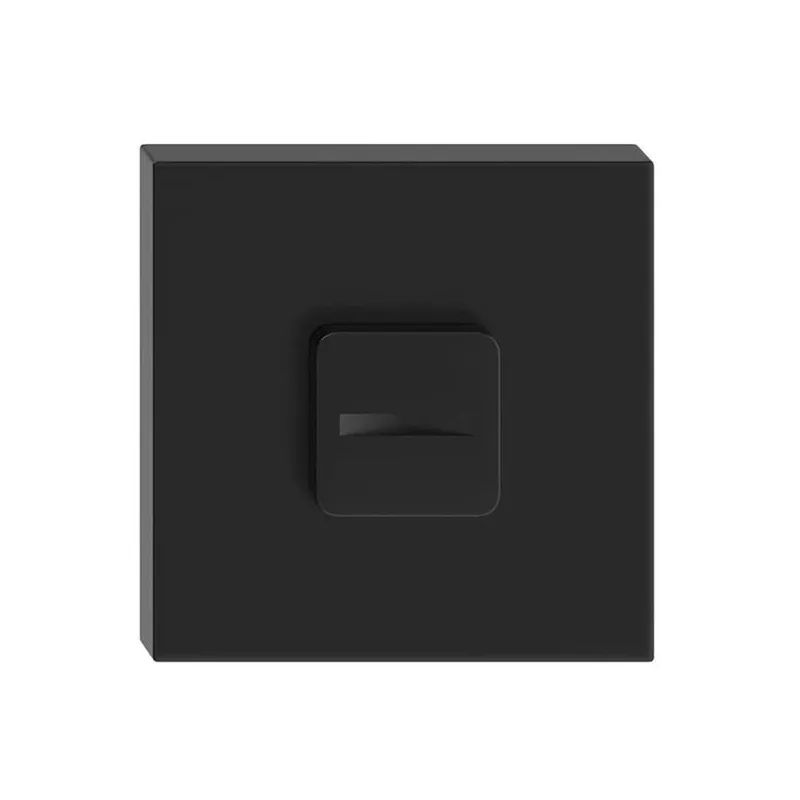 WC durvju aizgrieznis RUM-QUB-BAR, melna krās.