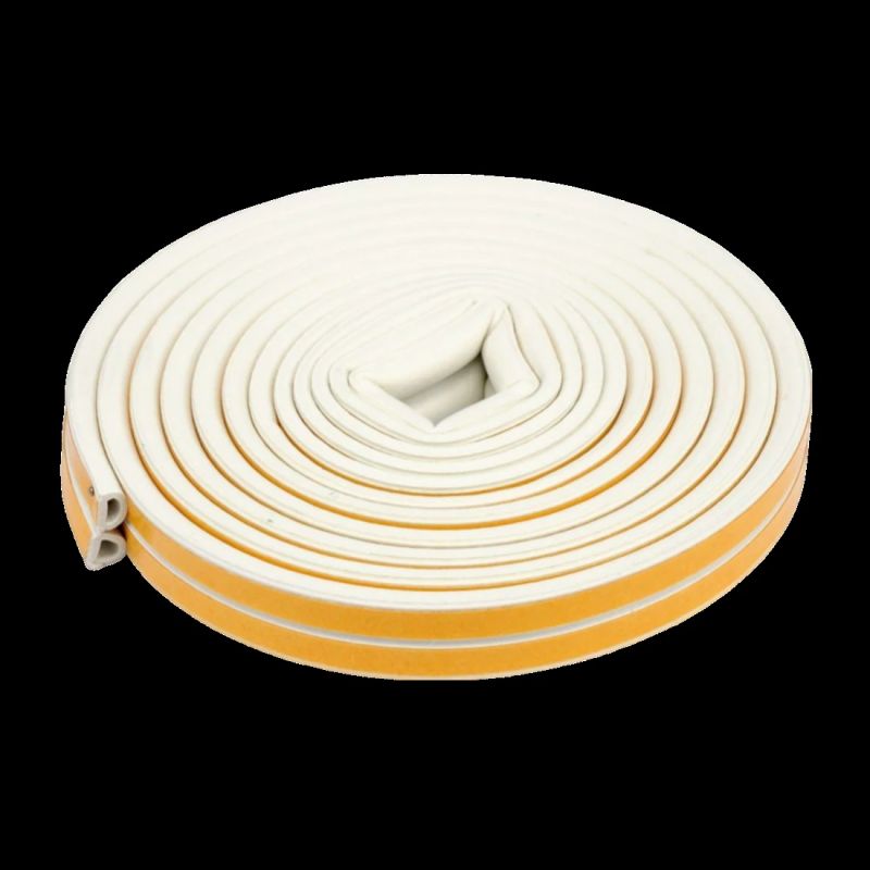 Blīvgumija blist. D profils balts 6m