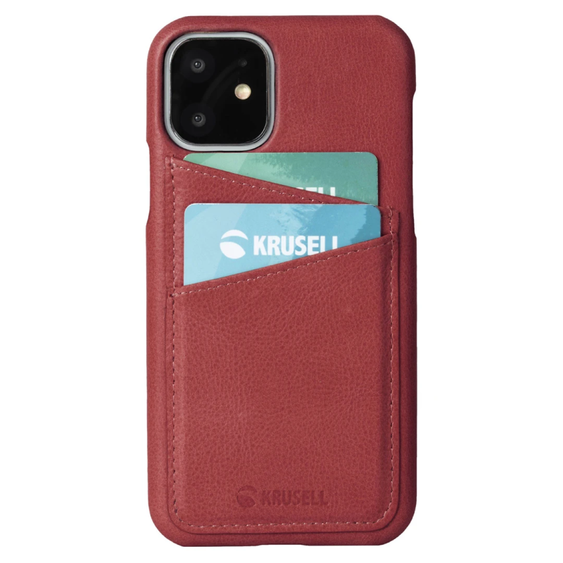 Krusell Sunne CardCover Apple iPhone 11 vintage red ,61791,