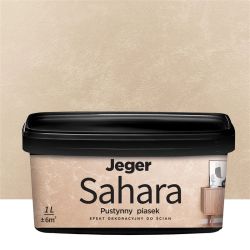 Speciāla krāsa Jeger SAHARA MARIO. smilškrāsas. 1L
