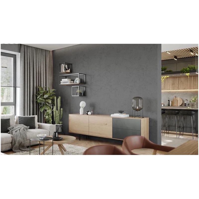 Dekoratīvais apmetums Jeger Beton Roma. pelēks . 7 kg