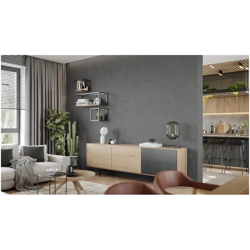 Dekoratīvais apmetums Jeger Beton Roma. pelēks . 7 kg