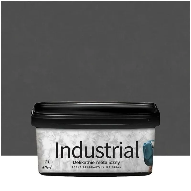 Dekoratyvinis tinkas, sienoms Jeger Industrial Bazalt, bazalt, 1 l