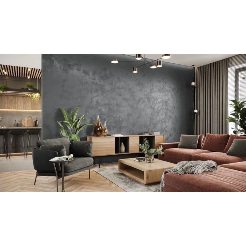 Dekoratīvais apmetums Jeger Industrial Bazalt 1 l