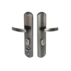Door handle punto right side nickel 68mm
