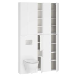 Augšējā skapja kolonna atrato balta