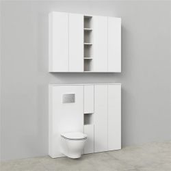 Apakšējā skapja kolonna atrato balta