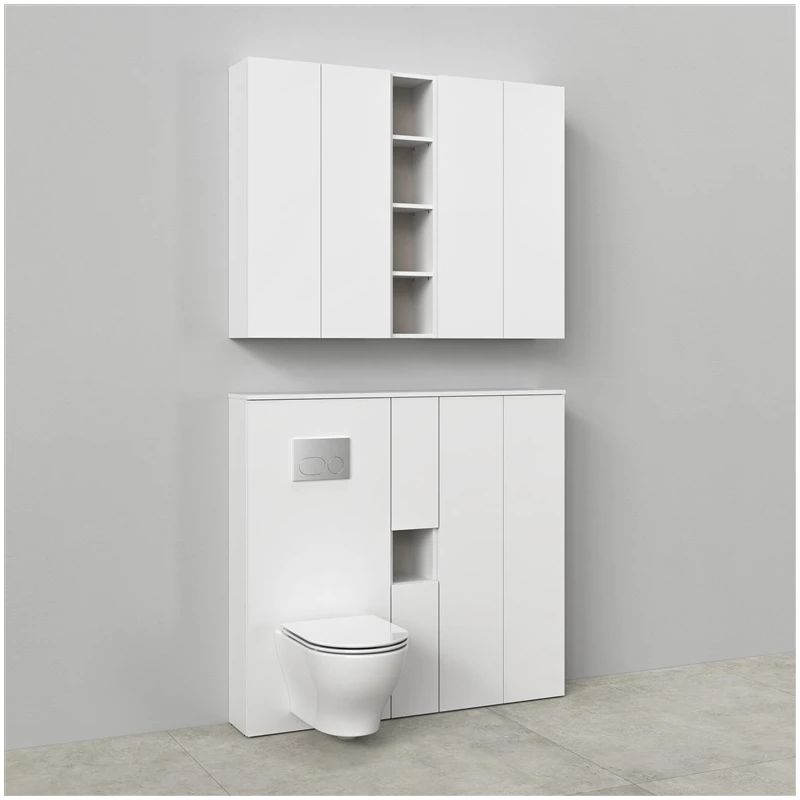 Apakšējā skapja kolonna atrato balta