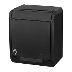 Rozete elektro-plast hermes mel.0324-09