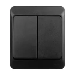 Switch hermes 2g black ip44 0332-09