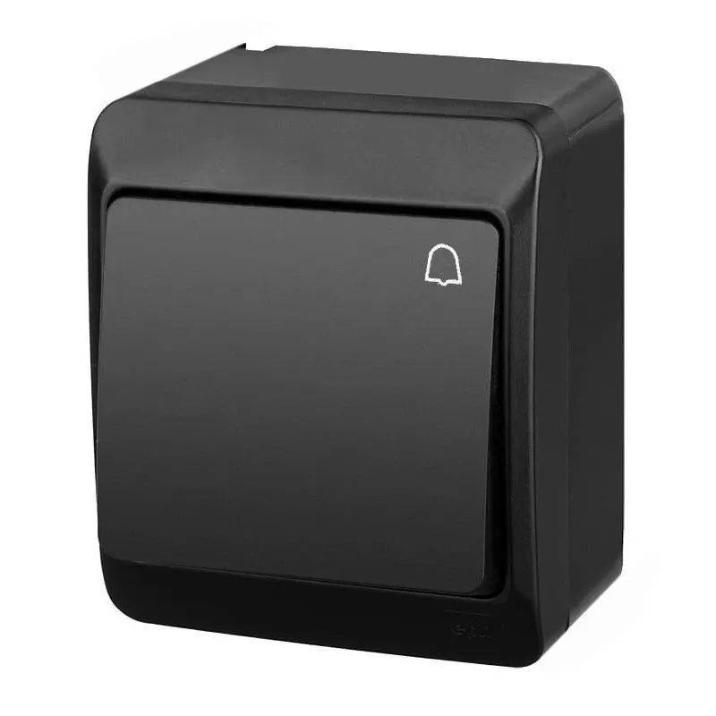 Bell switch hermes black ip44 0337-09