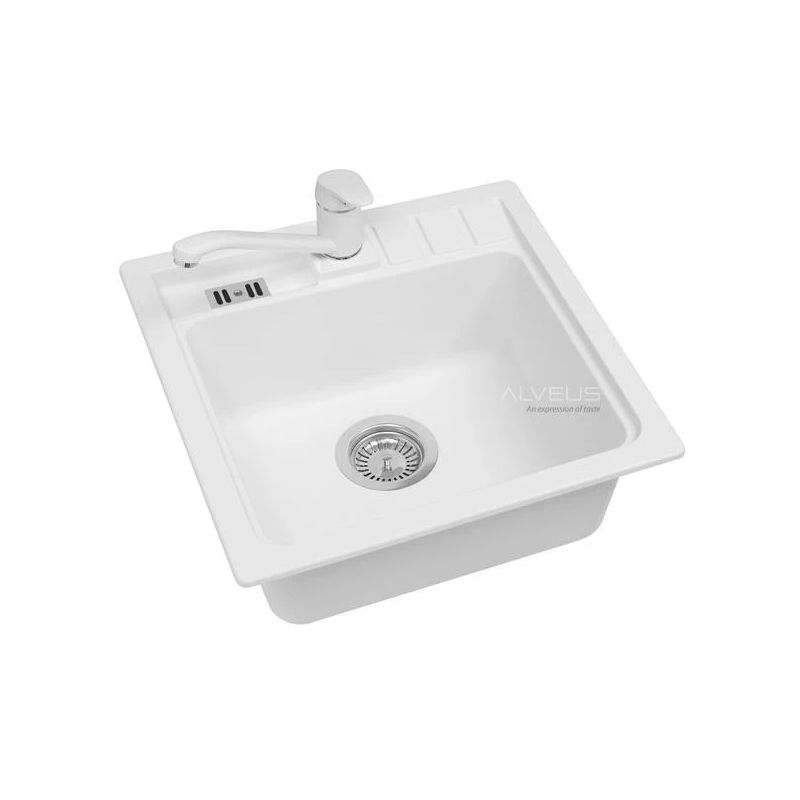 Izlietne + sifons niagara20 11 balta