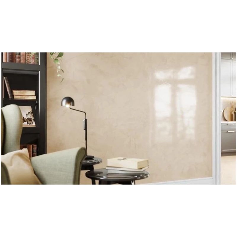 Dekoratīvais apmetums Jeger STIUK CARAMEL. smilškrāsas. 2 l