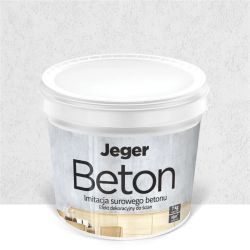 Dekoratīvais apmetums Jeger Beton Bianco. balts. 7 kg