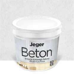 Dekoratīvais apmetums Jeger Beton Bianco. balts. 7 kg