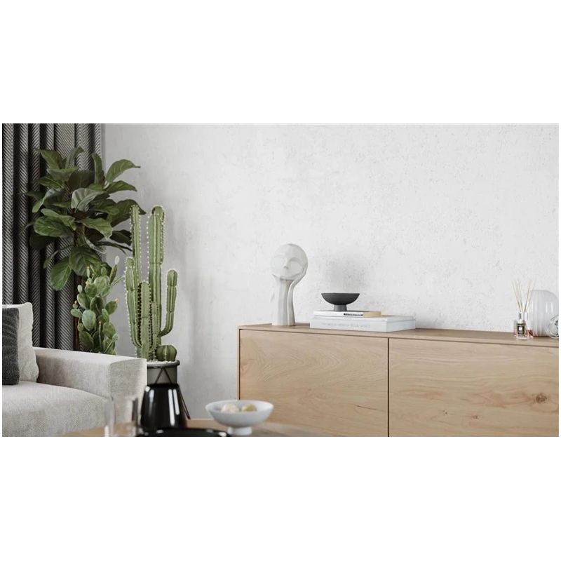 Dekoratīvais apmetums Jeger Beton Bianco. balts. 7 kg