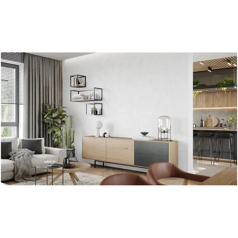 Dekoratyvinis tinkas Jeger Beton Bianco. balta. 7 kg