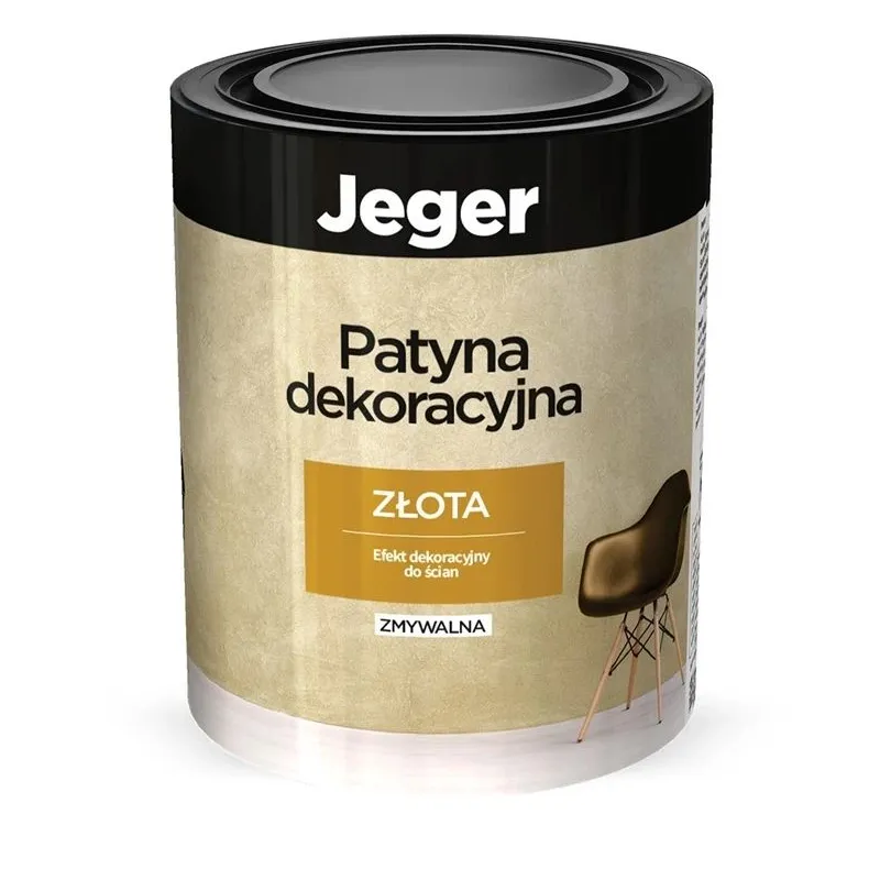 Eriotstarbeline värv, seinale Jeger Patine Gold, kuldne, 0.75 l