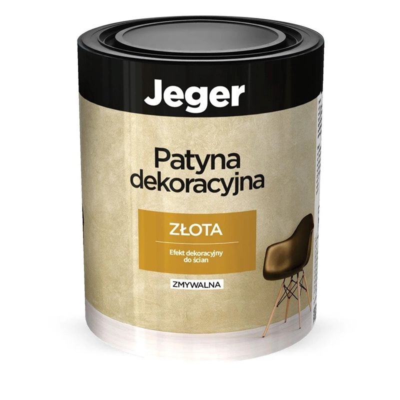 Dekoratīvā krāsa Jeger Patine Gold, 0,75 l