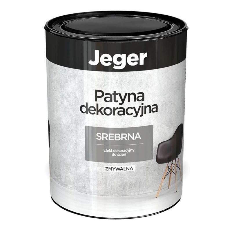 Dekoratīvā krāsa Jeger Patine Silver, 0,75 l