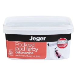 Emaljas krāsa Jeger PRIMER FOR DECO PAINTS. balta. 1 l