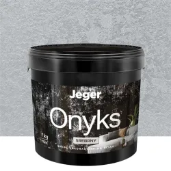 Dekoratyvinis tinkas, sienoms Jeger Onyks Silver, sidabro sp., 7 kg
