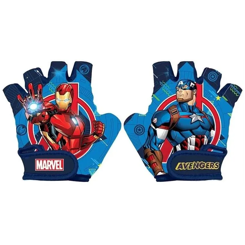 Velo cimdi bērniem Seven Avengers, zila krās.-sarkana krās., S