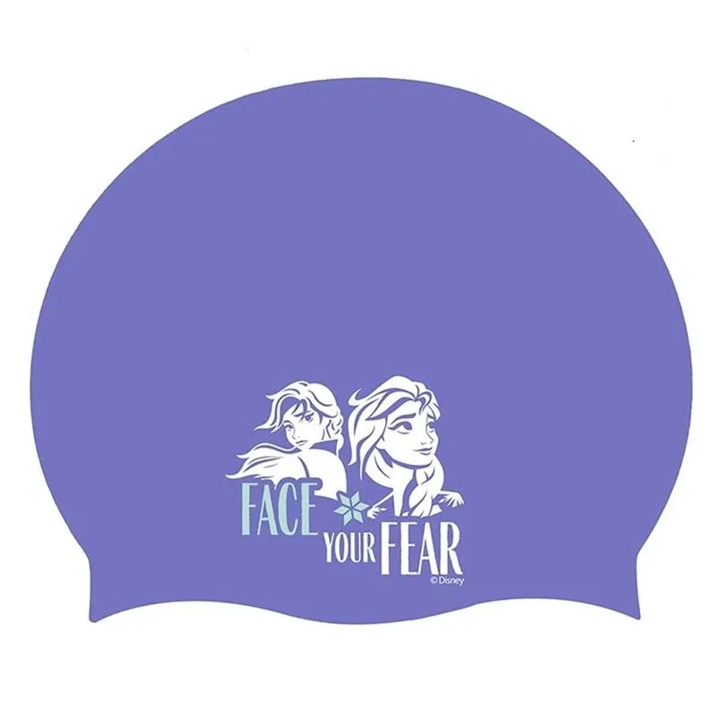 Peldēšanas cepure bērniem Disney Frozen II, violeta krās.