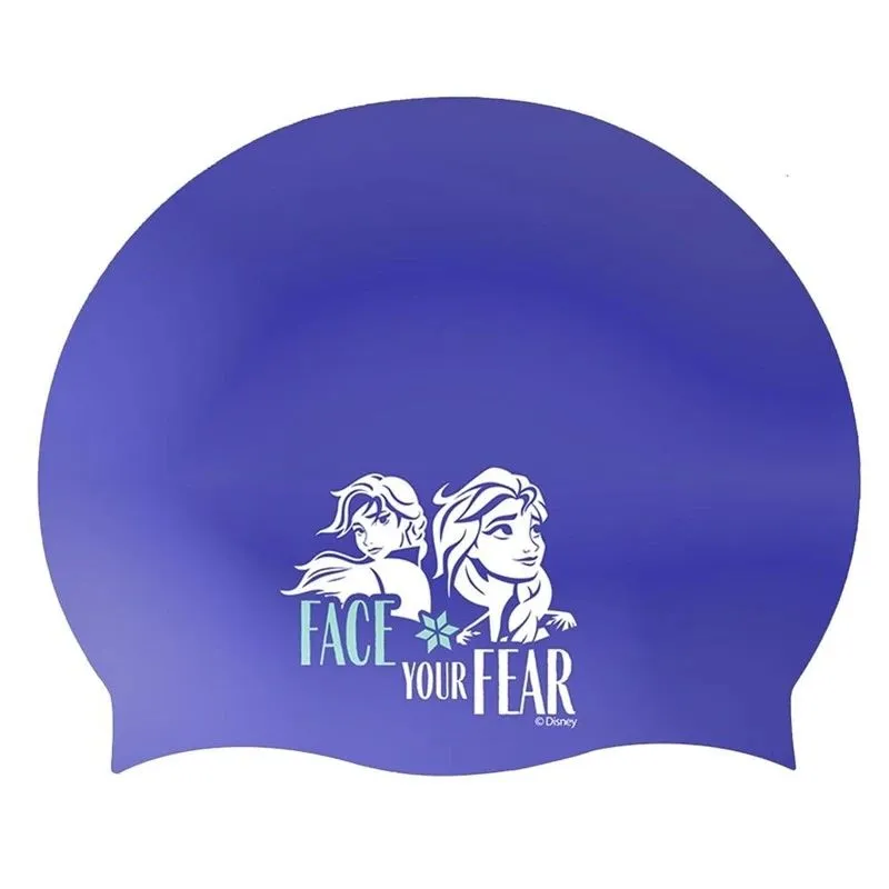 Peldēšanas cepure bērniem Disney Frozen II, violeta krās.