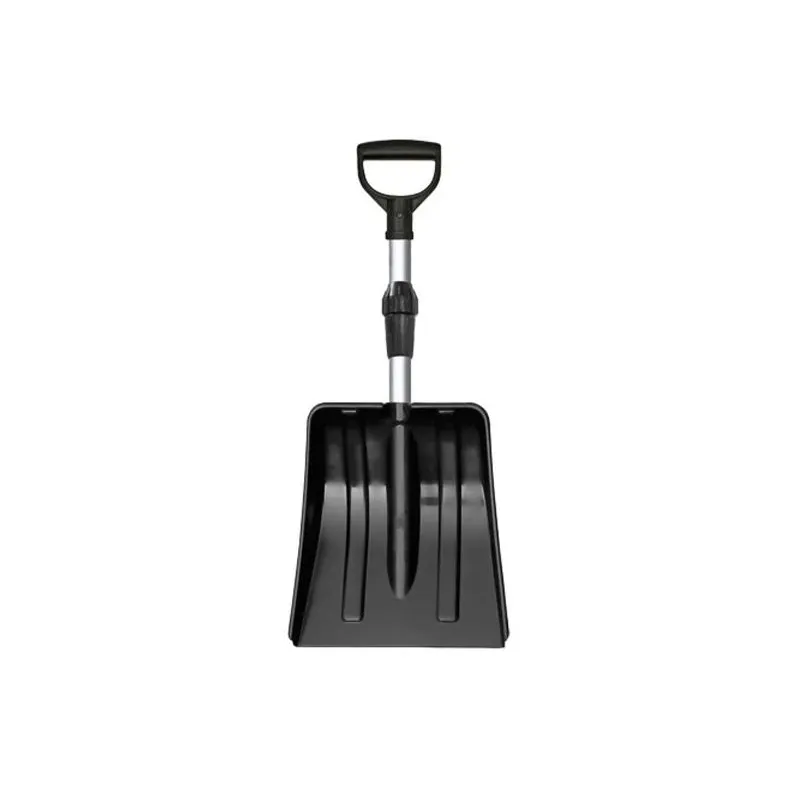 Snow shovel plastic aluminum tel handle auto