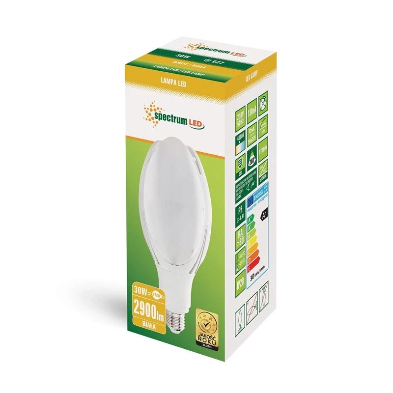 Spuldze led e27 park 30w 4000k 3200lm ip20