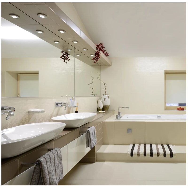 Iebūvēta lampa padziļinājums. 40W. GU10.