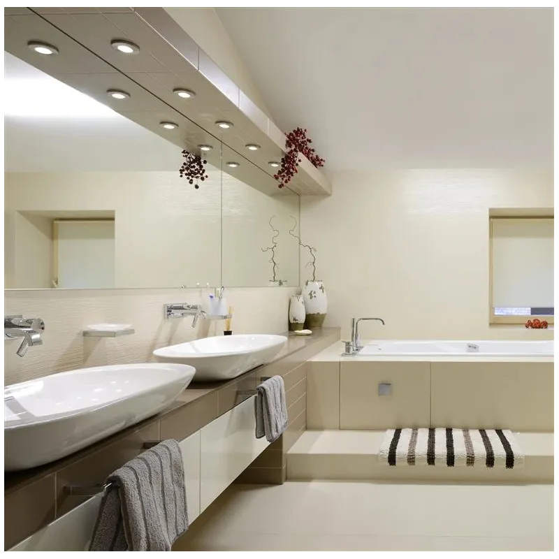 Lampa padziļinājums Spectrum Fiale IV, GU10, sudraba krās.