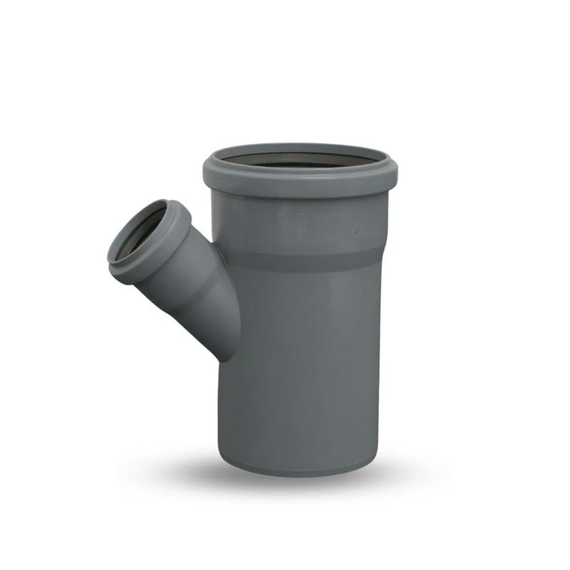 Vidaus kanalizacijos trišakis . DIA 50- 110 mm. 45°