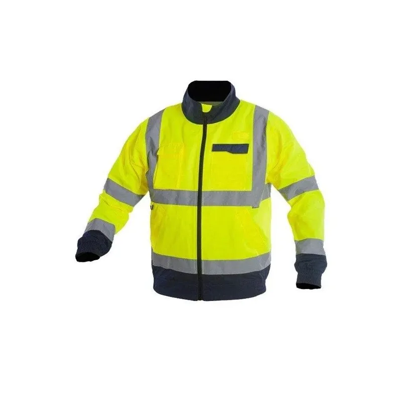Darba jaka vīriešu Sara Workwear Drogowiec 11420-27, zila krās.-dzeltena krās.-pelēka krās., XXL izmērs