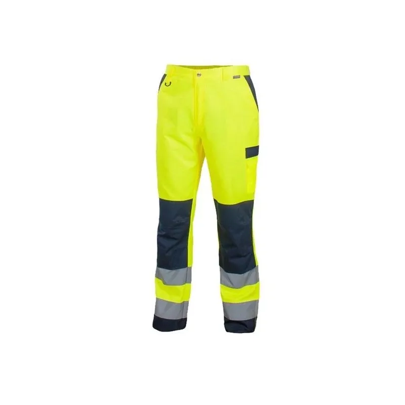 Bikses Sara Workwear Drogowiec 11520-27, zila krās.-dzeltena krās.-pelēka krās., XL izmērs