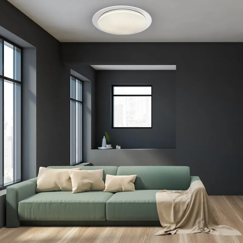 Šviestuvas lubų Milagro Ontario ML7134, LED, 3000 - 6000 °K, 1 x 24 W