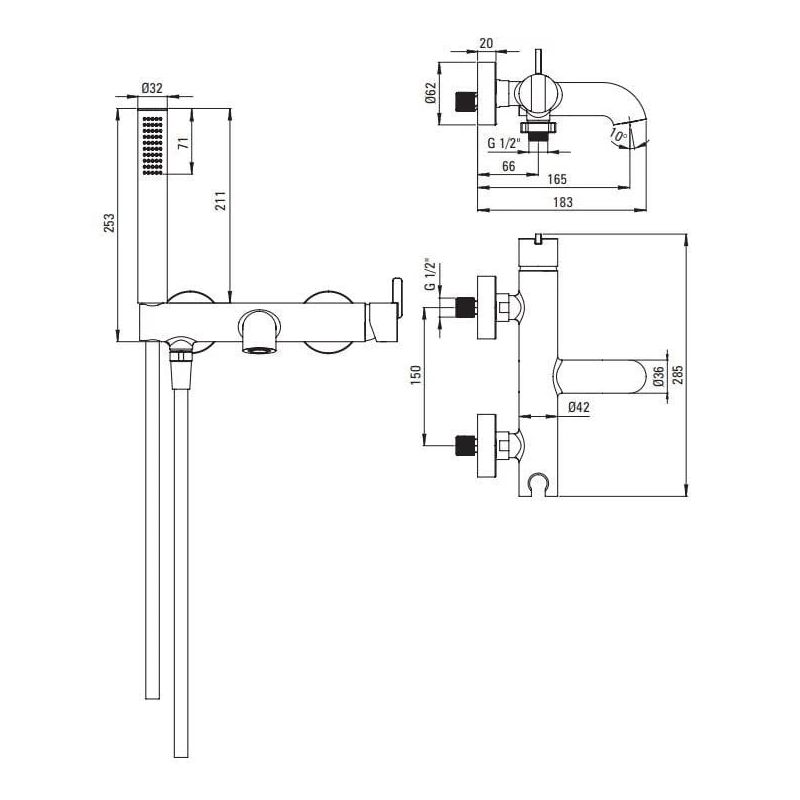 Lampa plafons Milagro NEMO. 16 W. LED. IP44 ML7971