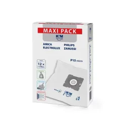 Putekļu sūcēja maiss K&M P15-MX. 12 gab.