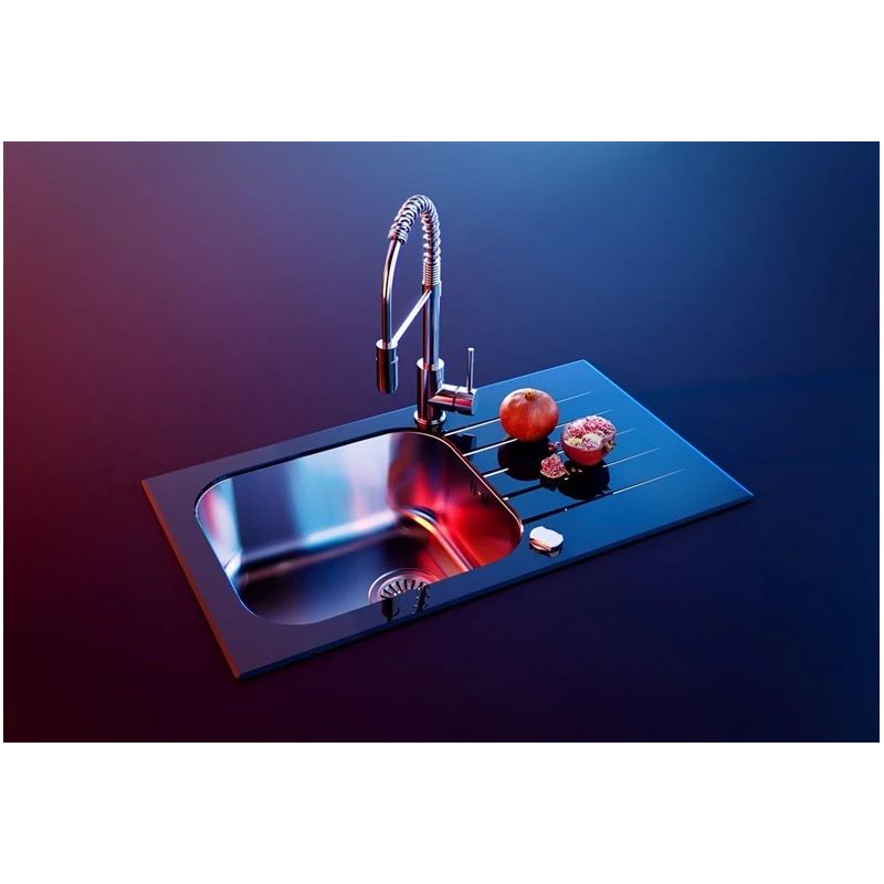 Plautuvė Alveus Glam 20. 78 x 43.5 x 20 cm