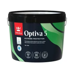 Akrila krāsa Tikkurila Optiva 5. balta. 2.7 l