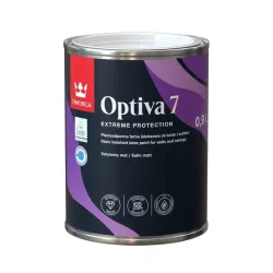 Акриловые краска Tikkurila Optiva 7, белый цв., 0.9 л