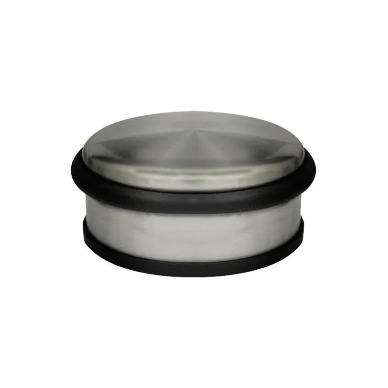 Durvju atbalsts Barcz, 4.5 cm, DIA 9.5 cm, metāls, niķeļa