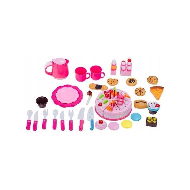 Rotaļu virtuves piederumi. kūku komplekts EcoToys