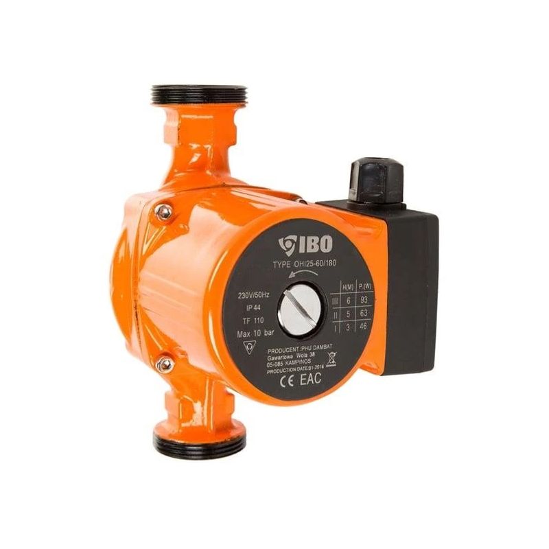 Sūknis cirkulācijas ibo ohi 25-60 180