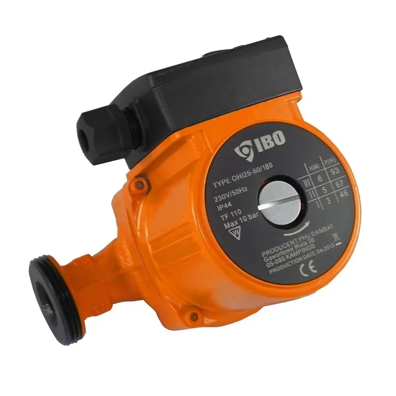 Cirkulācijas sūknis IBO OHI 25-60, 180 mm, 46 - 93 W