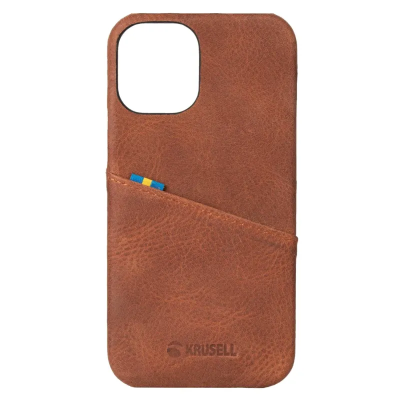 Krusell Sunne CardCover Apple iPhone 12 mini vintage cognac ,62154,