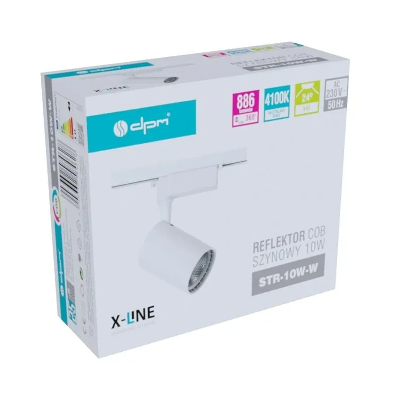 Valgusti siinide jaoks DPM X-Line STR-10W-W, LED, 4100 °K, 1 x 10 W